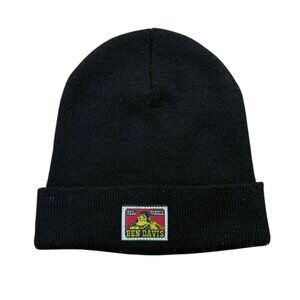 Men’s Ben Davis Black Knit Beanie USA Made Workwear